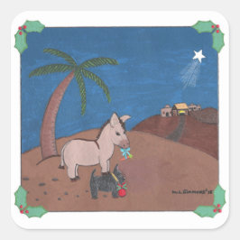 PEGATINA CUADRADA EL VIAJE