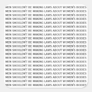 Pegatina Cuadrada Elección profesional - Pegatinas feministas