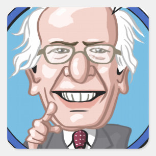 Pegatina Cuadrada Elecciones presidenciales de 2016