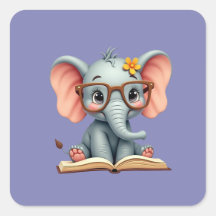 Elefante Bebé Sabio