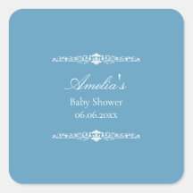 Elegante Baby Shower de estilo Regencia Rosa