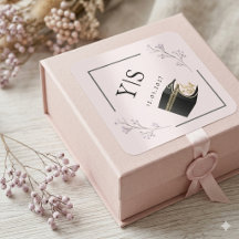 Elegante Kaaba islámica Hajj Omra floral cuadrado 