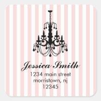 Elegantes Pegatinas de la lámpara de araña