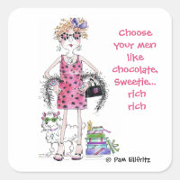 Elige a tus hombres como Chocolate, rico