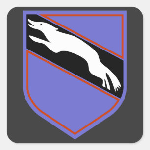 Pegatina Cuadrada Emblema de Jagdgeschwader 7 "Nowotny" (JG 7)
