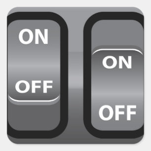 Pegatina Cuadrada En del interruptor