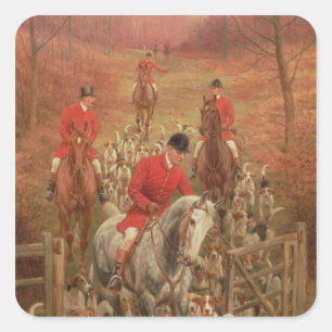 Pegatina Cuadrada En el olor, 1906