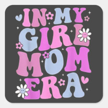 en Mi Era de Mamá de Niña Retro Groovy Vida de Mam