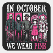 En Octubre Nosotros Usamos Rosa Personajes de Hall
