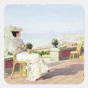 Pegatina Cuadrada En Vacance