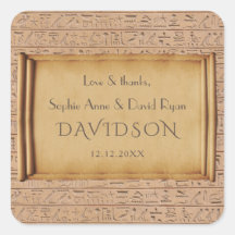 Encantador Boda de Papiro Egipcio