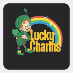 Pegatina Cuadrada Encantamientos Lucky Charms