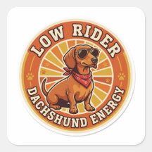 Energía Baja de Dachshund - Perro Vienés Divertido