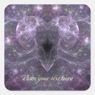 Pegatina Cuadrada Energía del amor