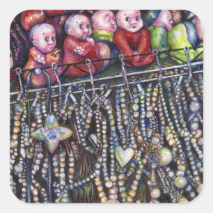 Pegatina Cuadrada Epitomizar