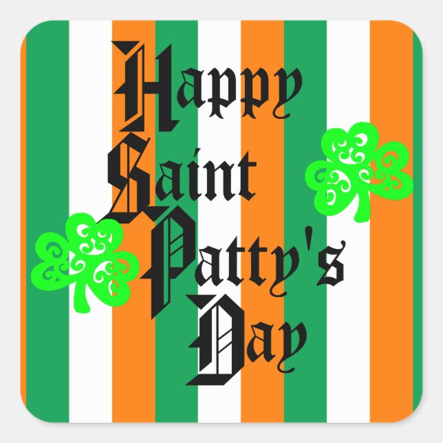 PEGATINA CUADRADA ¡ERIN VAMOS BRAGH! (Anverso)