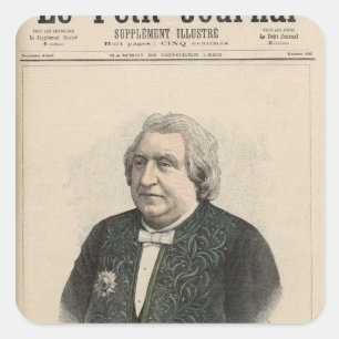 Pegatina Cuadrada Ernest Renan