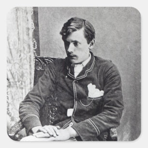 Pegatina Cuadrada Ernesto Dowson