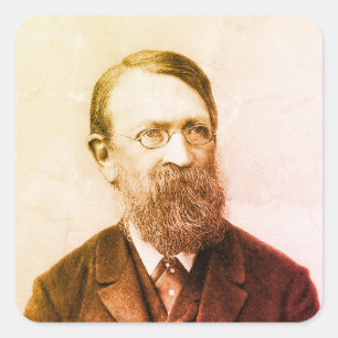Pegatina Cuadrada Ernst Mach