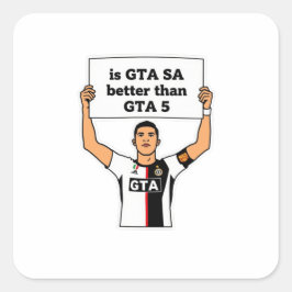 Pegatina Cuadrada ¿Es GTA SA mejor que la declaración de GTA V?