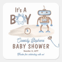 Es un azul chiquito | Baby Shower Greige Robot