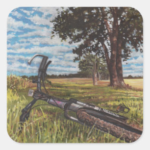 Pegatina Cuadrada Es un día encantador... 2013