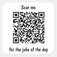 Escanearme para el Chiste del código QR del día