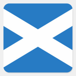 Pegatina Cuadrada Escocia