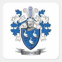 Escudo de armas de la familia Gibson