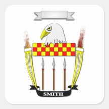ESCUDO DE ARMAS DE LA FAMILIA SMITH CRESTA Y ESCUD