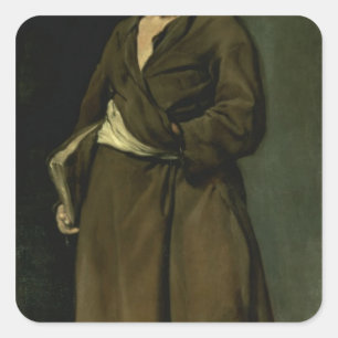 Pegatina Cuadrada Esopa, 1640