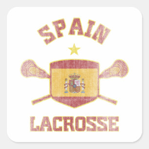 Pegatina Cuadrada España-Vintage