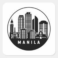 Esquina de la capital nacional de Manila