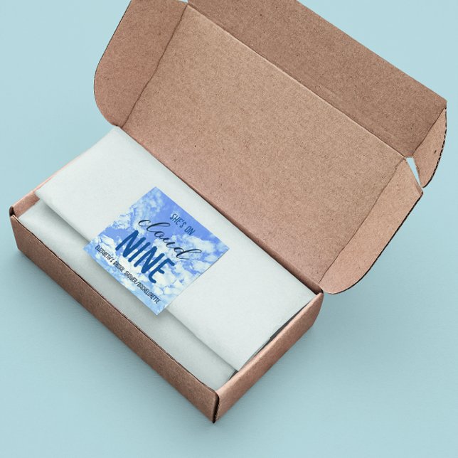 Pegatina Cuadrada ¡Está en la gloria! Despedida de soltera (Subido por el creador)