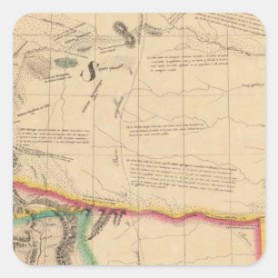 Pegatina Cuadrada Estados Unidos 48