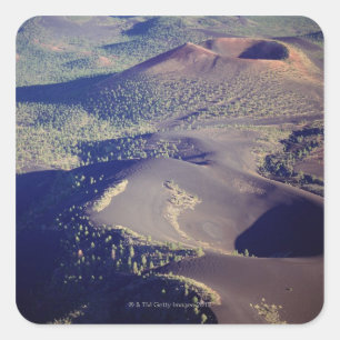 Pegatina Cuadrada Estados Unidos, Arizona, Monumento Nacional del Cr