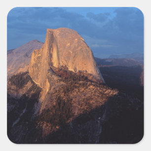 Pegatina Cuadrada Estados Unidos, California, Parque Nacional Yosemi