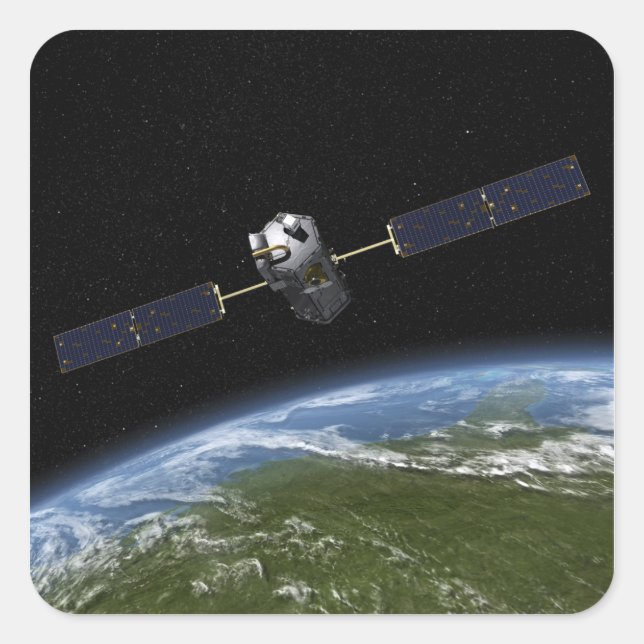 Pegatina Cuadrada Este es un concepto de artista½El1OeL (Anverso)