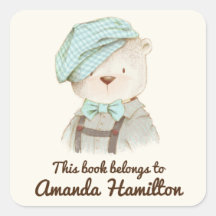 ESTE LIBRO PERTENECE AL GORRA GINGHAM DE CUTE BEAR