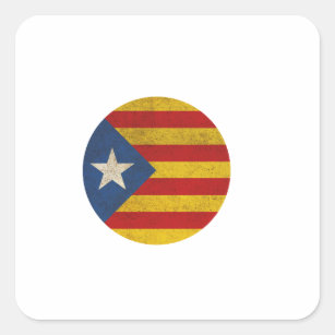 2 Adesivi Personalizzati Bandiera Estelada Con Nome In Vinile Per Bici (Catalogna)