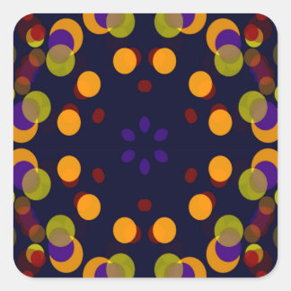 Pegatina Cuadrada Estelar 264