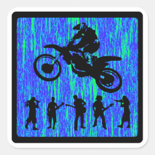 PEGATINA CUADRADA ESTILO DE SPOON MX