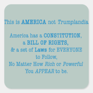 Pegatina Cuadrada Esto es Estados Unidos