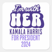 Estoy con su texto Kamala Harris para la president