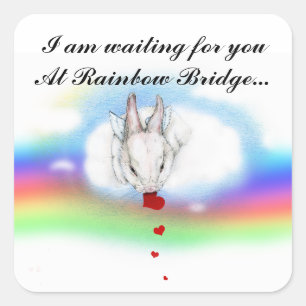 PEGATINA CUADRADA ESTOY ESPERANDO…