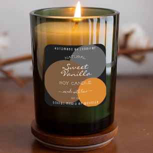 Pegatina Cuadrada Etiquetas de embalaje de productos modernas Círcul