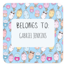 Etiquetas de nombres personalizadas