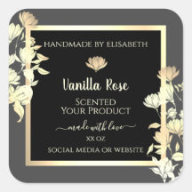 Etiquetas modernas de embalaje en negro y gris mar