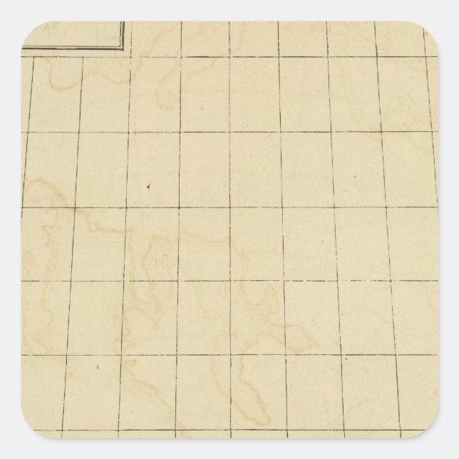 Pegatina Cuadrada Europa del Sur (Anverso)