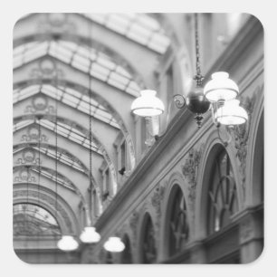 Pegatina Cuadrada Europa, Francia, París. Interior, Galería
